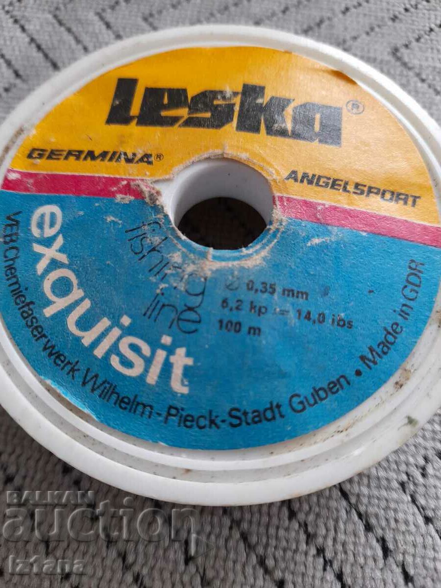 Germina Leska veche fir de pescuit cu preț 11.00 BGN | € 5.62 Germina Leska veche fir de pescuit cu preț 11.00 BGN | € 5.62