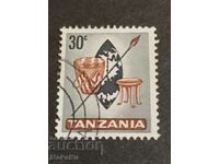 Пощенска марка Танзания