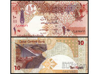 ❤️ ⭐ Qatar 2008 10 Rials UNC new ⭐ ❤️