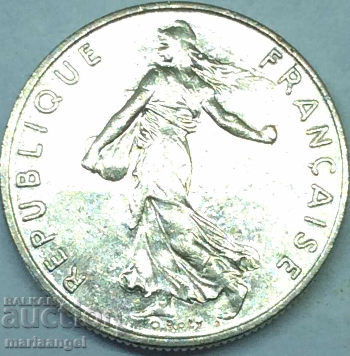Франция 1/2 франк 1983