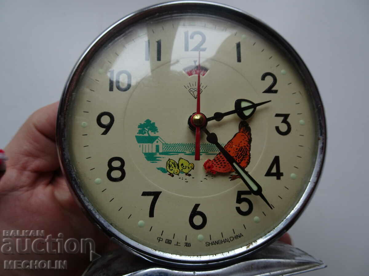 COLLECTIBLE CHINESE ALARM CLOCK 2 - 7 COLLECTIBLE CHINESE ALARM CLOCK 2 - 7
