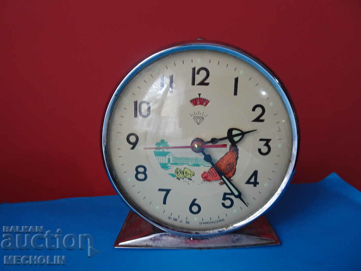 COLLECTIBLE CHINESE ALARM CLOCK 2
