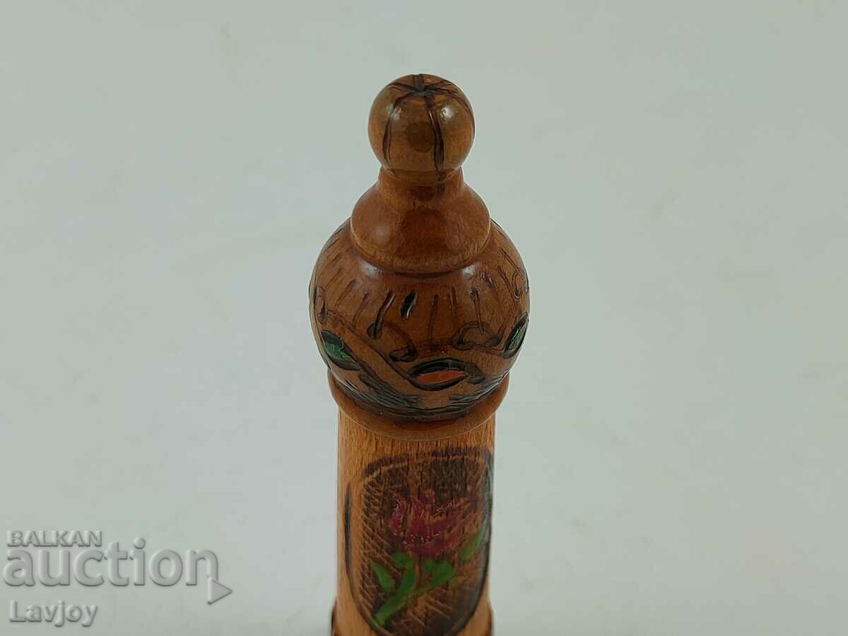 Wooden pyrographed muskell ### with price 5.00 BGN | € 2.56 Wooden pyrographed muskell ### with price 5.00 BGN | € 2.56