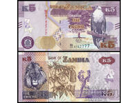 ❤️ ⭐ Zambia 2020 5 Kwacha UNC new ⭐ ❤️