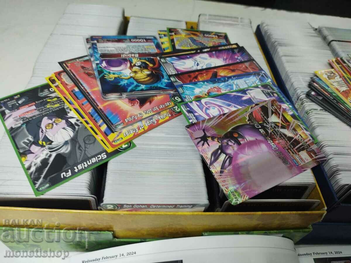 Auction  Dragon Ball Trading Cards