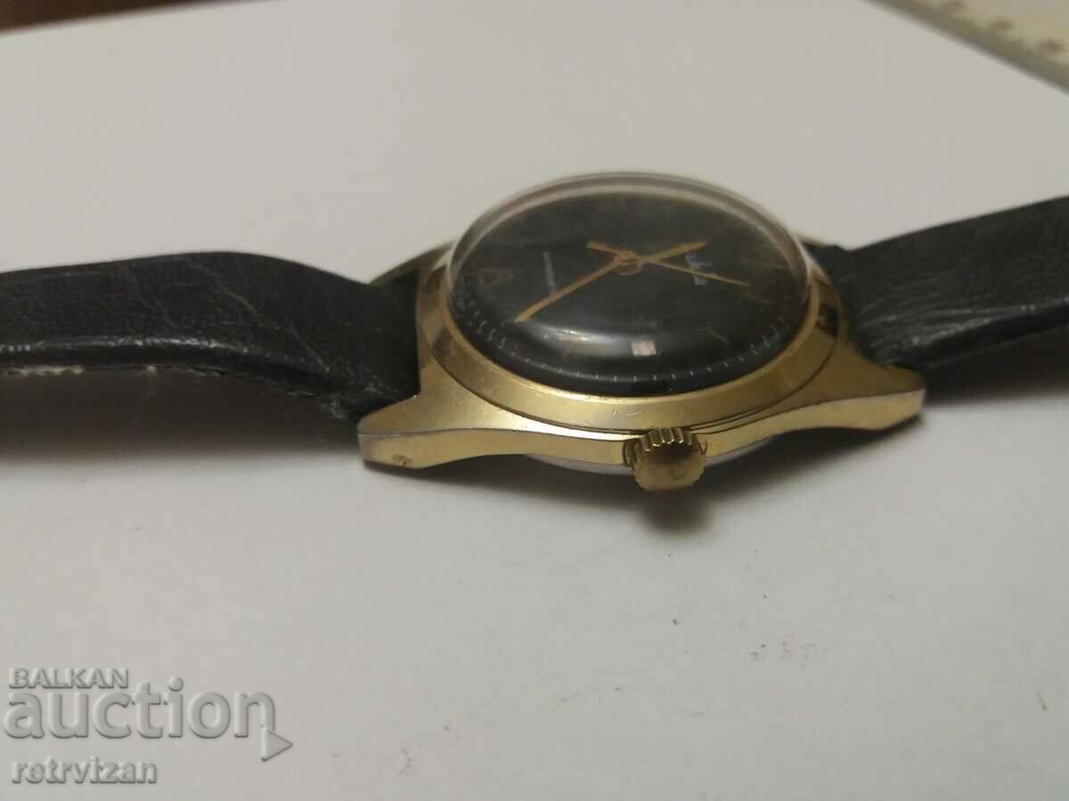 17.Ruhla- gold plated working rare - 5 17.Ruhla- gold plated working rare - 5