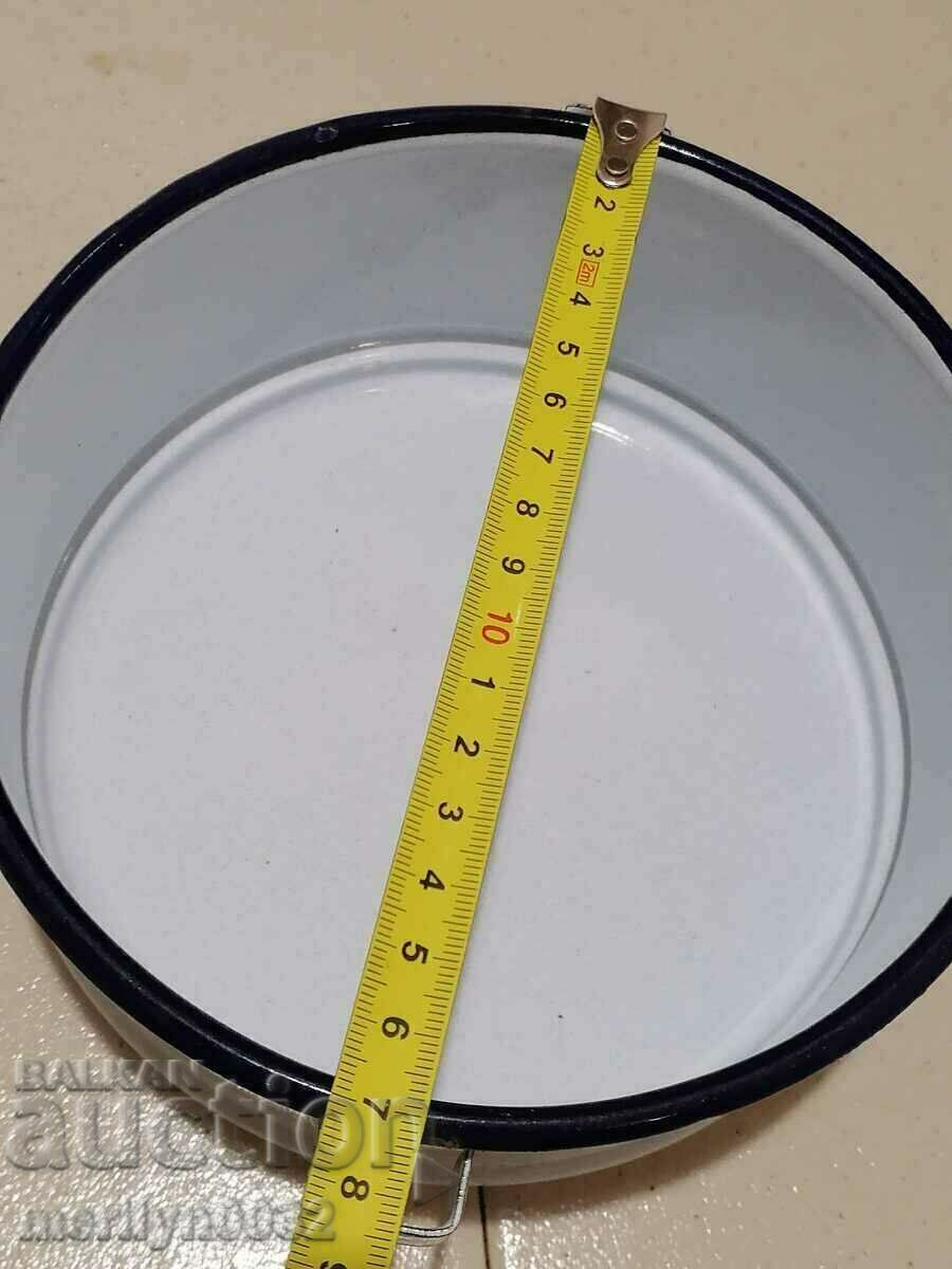 Jugs for food 3 pieces seferitas metal vessel enamel NRB - 7 Jugs for food 3 pieces seferitas metal vessel enamel NRB - 7