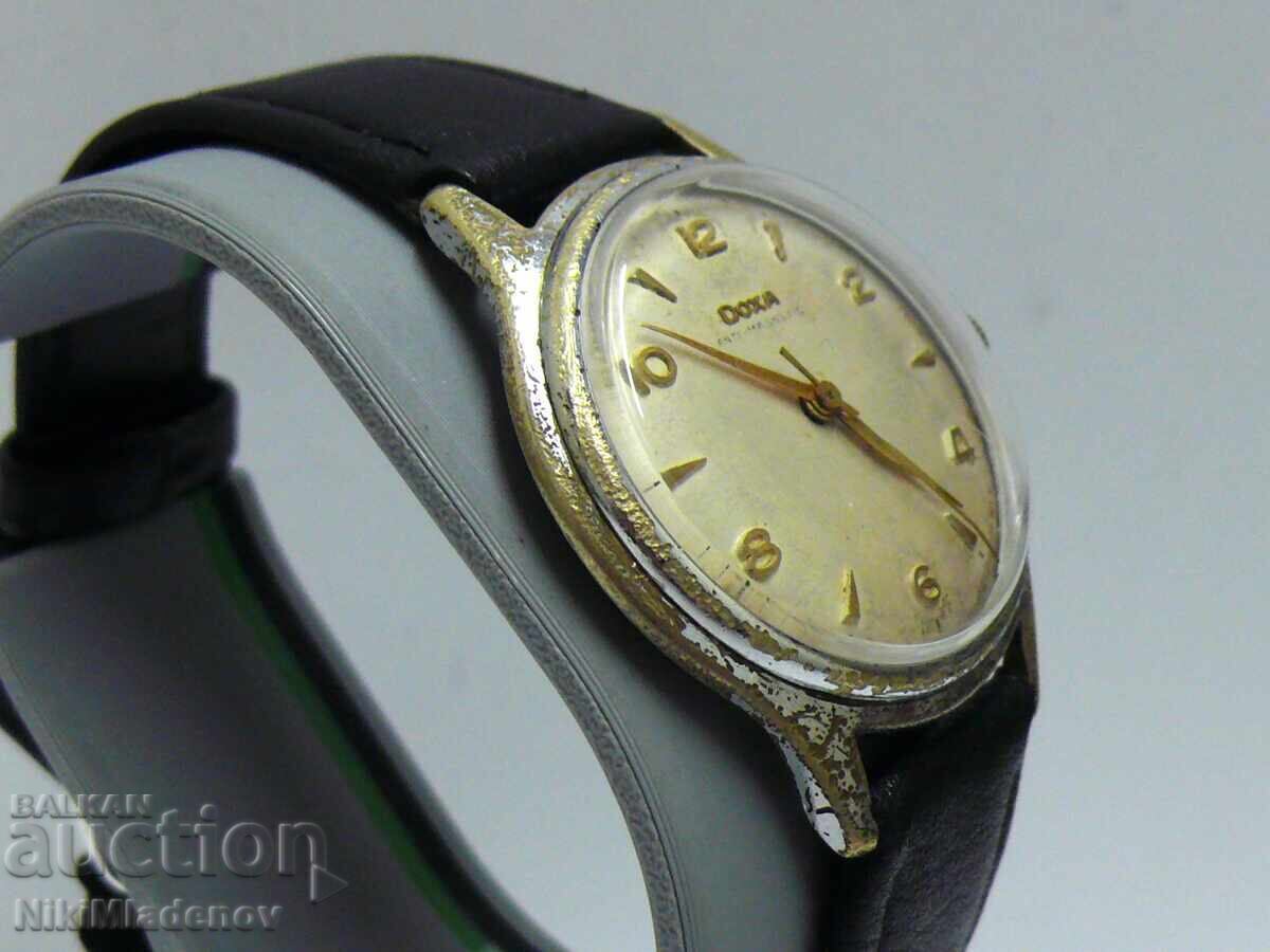 Аукцион DOXA Докса МЪЖКИ Механичен РЪЧЕН ЧАСОВНИК, Работещ Аукцион DOXA Докса МЪЖКИ Механичен РЪЧЕН ЧАСОВНИК, Работещ