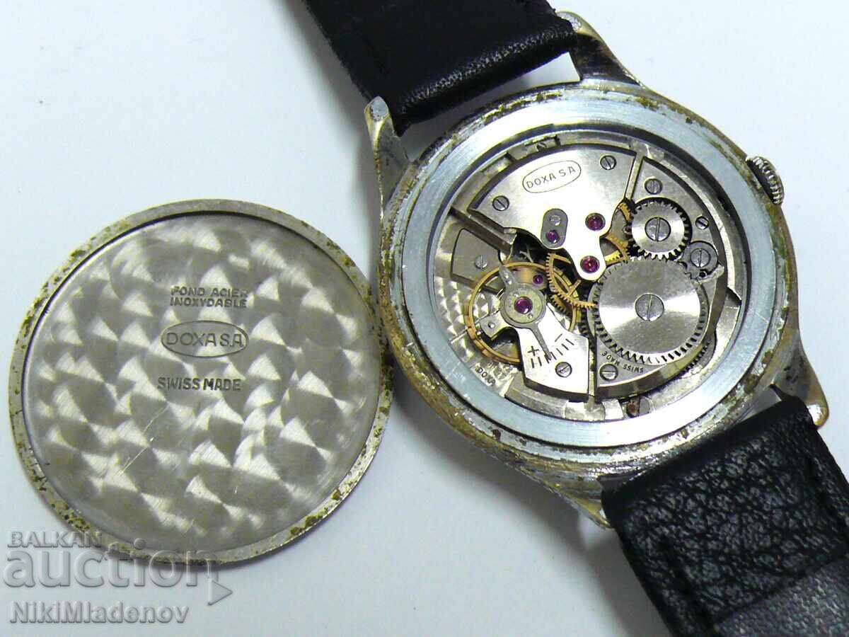 DOXA Докса МЪЖКИ Механичен РЪЧЕН ЧАСОВНИК, Работещ - 7 DOXA Докса МЪЖКИ Механичен РЪЧЕН ЧАСОВНИК, Работещ - 7