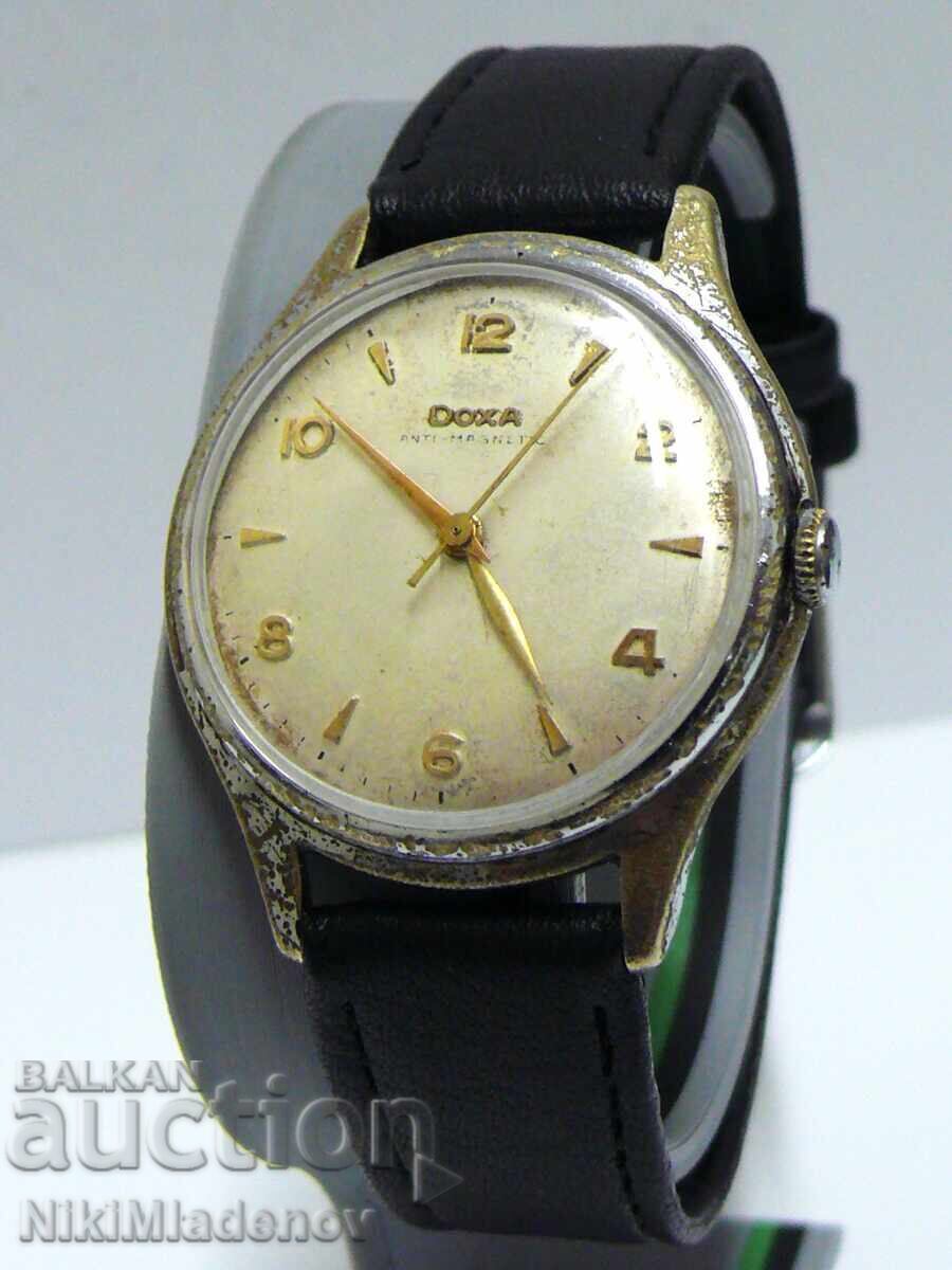 DOXA Докса МЪЖКИ Механичен РЪЧЕН ЧАСОВНИК, Работещ DOXA Докса МЪЖКИ Механичен РЪЧЕН ЧАСОВНИК, Работещ