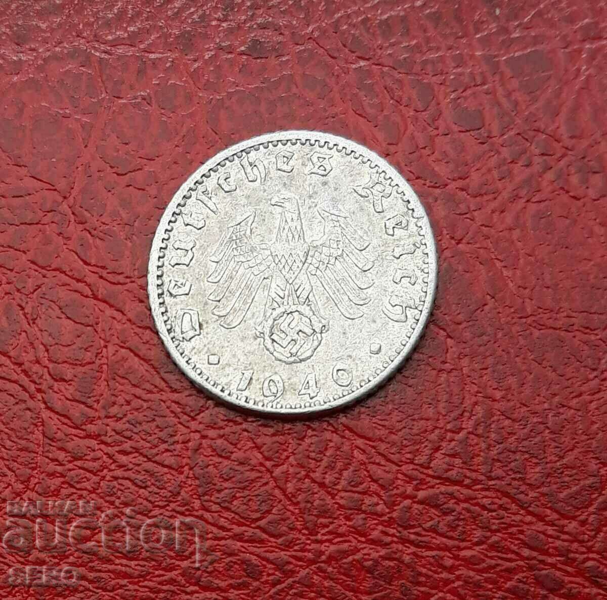Germania-50 Pfennig 1940 A-Berlin