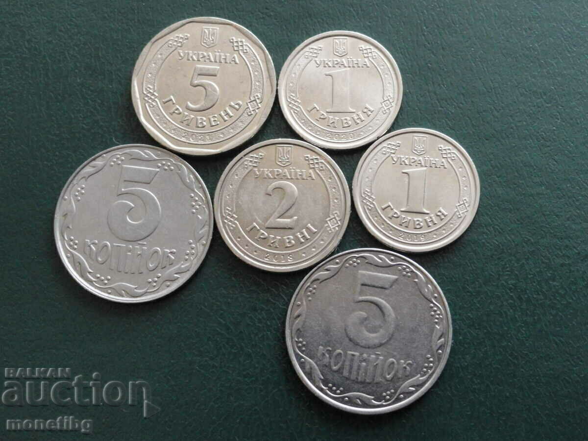 Ukraine - Coins (6 pieces) - 6 Ukraine - Coins (6 pieces) - 6