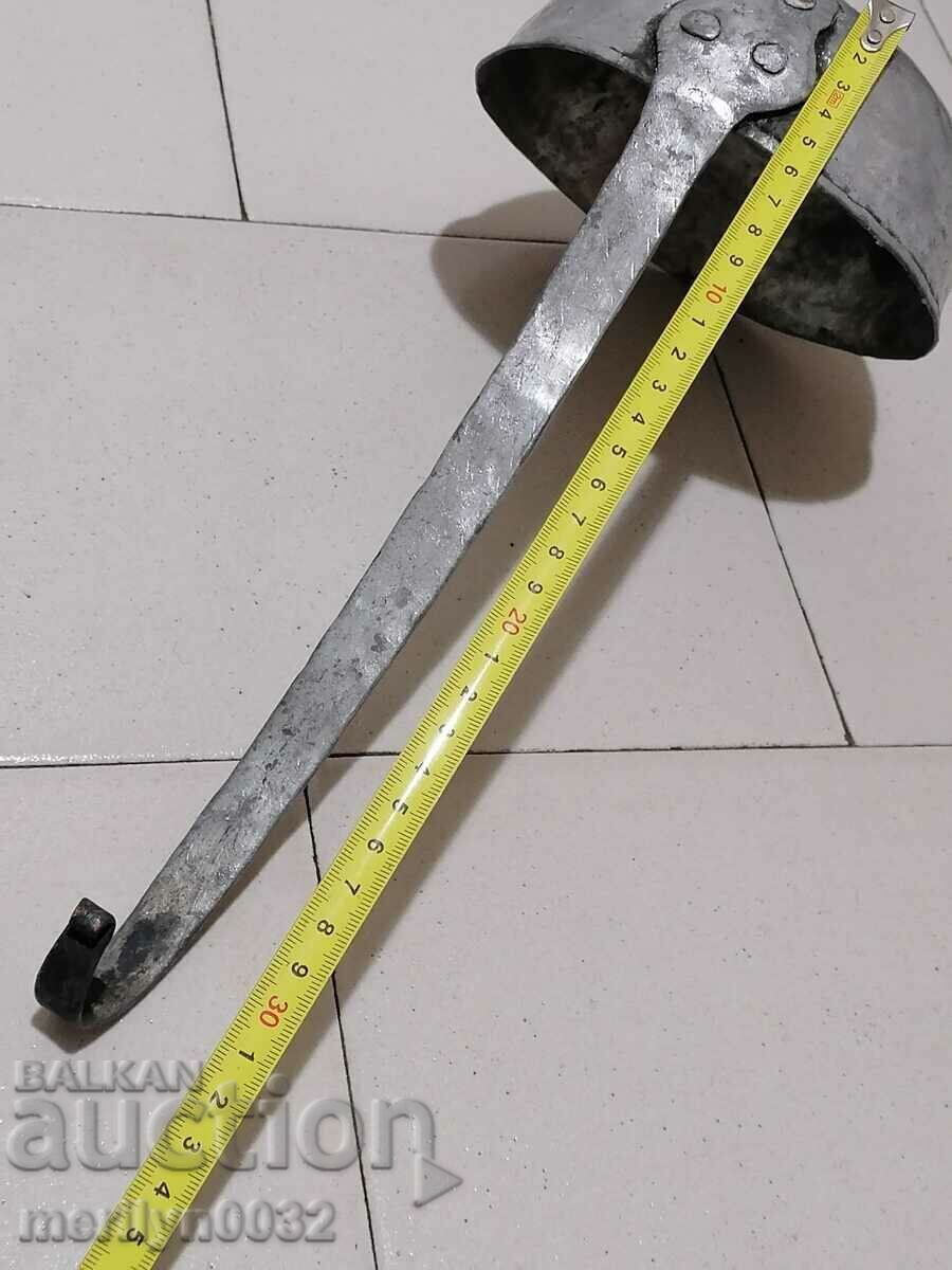 Delivery of Old copper ladle, pan, copper, copper pot, pit