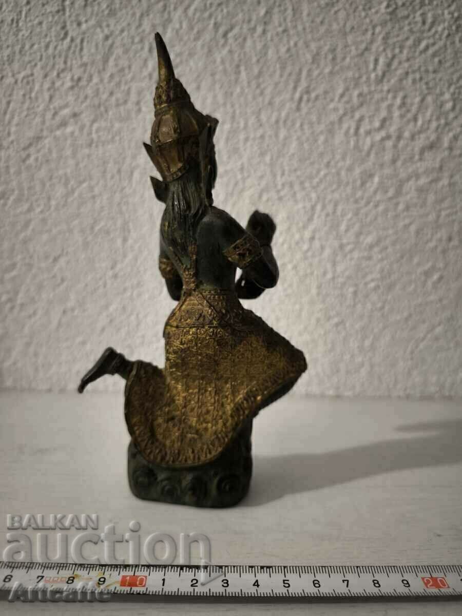 Delivery of Vintage Hindu Parvati Bronze Figure Delivery of Vintage Hindu Parvati Bronze Figure