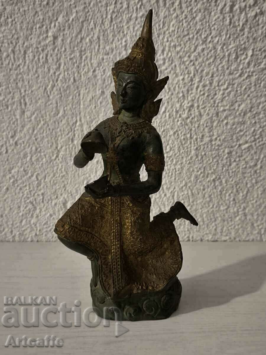 Vintage Hindu Parvati Bronze Figure Vintage Hindu Parvati Bronze Figure