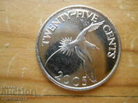 25 cents 2005 - Bermuda