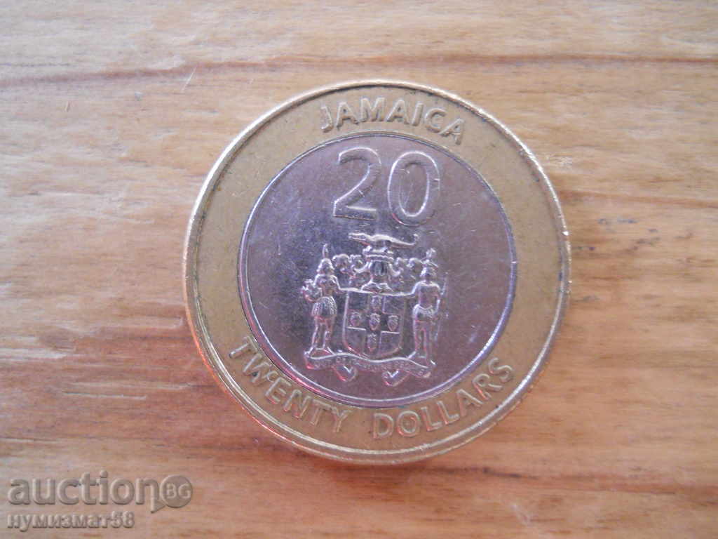 $20 2000 - Jamaica (bimetal)