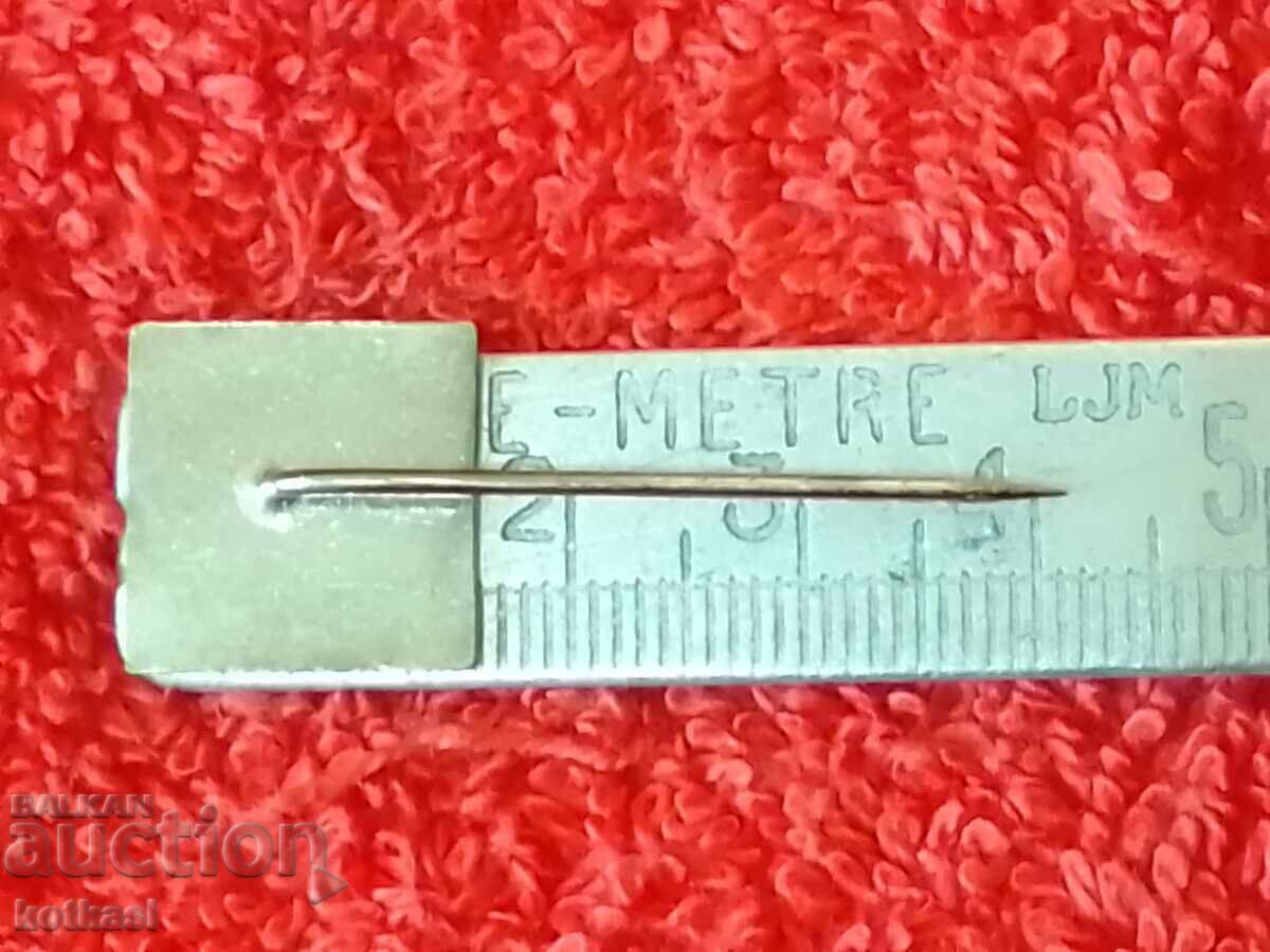 Old social metal pin badge PENTACON GDR Germany GDR with price 4.50 BGN | € 2.30