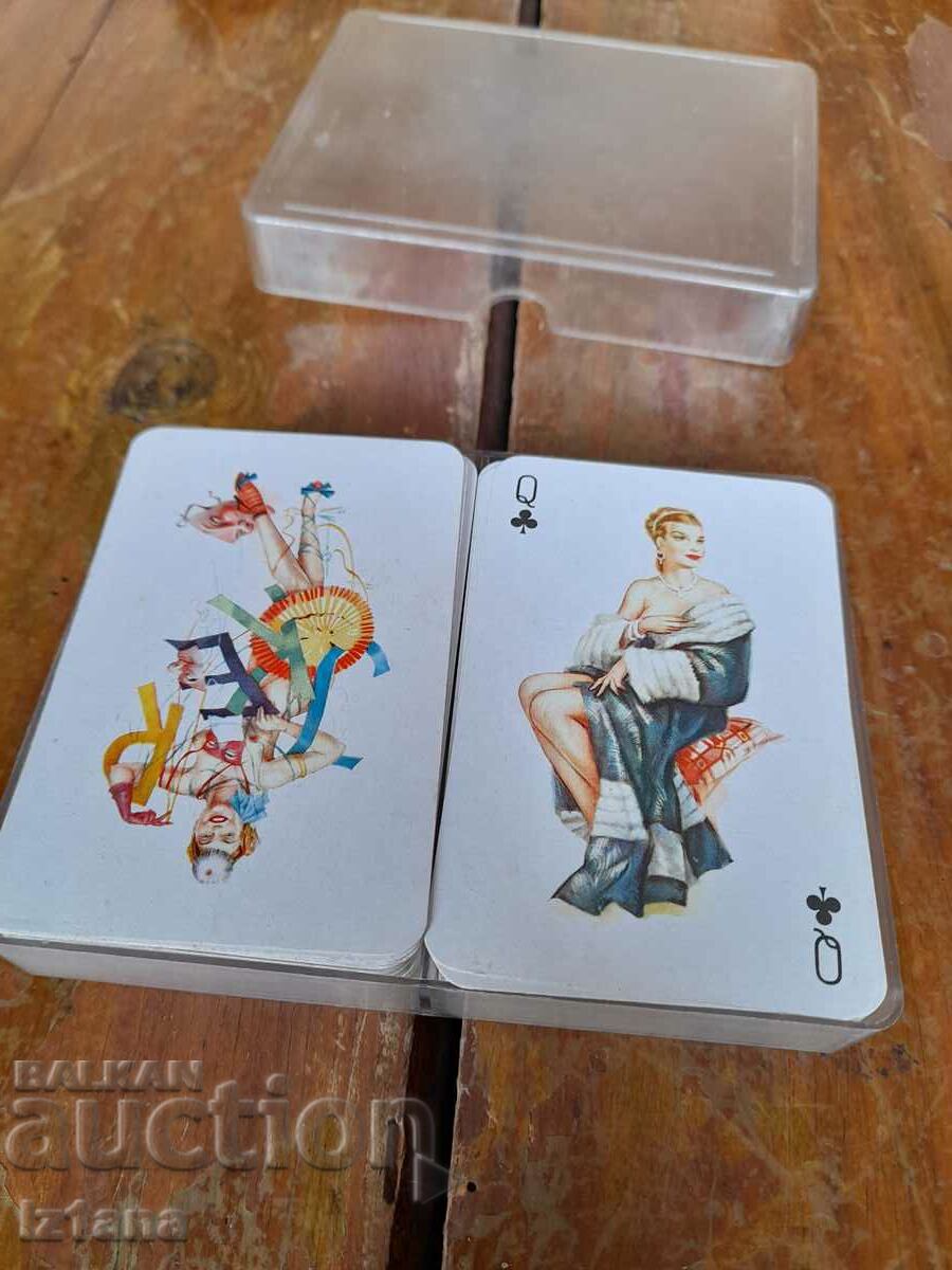 Old Erotic Playing Cards with price 120.00 BGN | € 61.36
