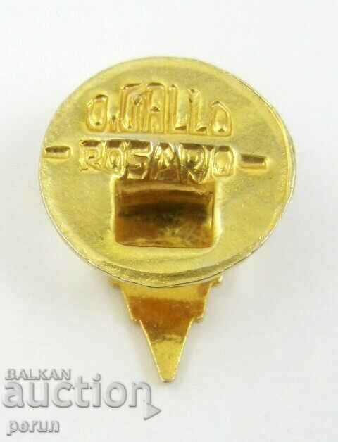 Argentina-Argentine Badge-Old Buttonel-Enamel - 5 Argentina-Argentine Badge-Old Buttonel-Enamel - 5