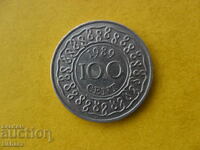 100 de cenți 1989 Surinam
