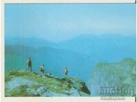 Κάρτα Βουλγαρίας Rila Peak Dvuglav**