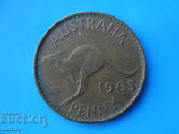 1 penny 1963 Australia