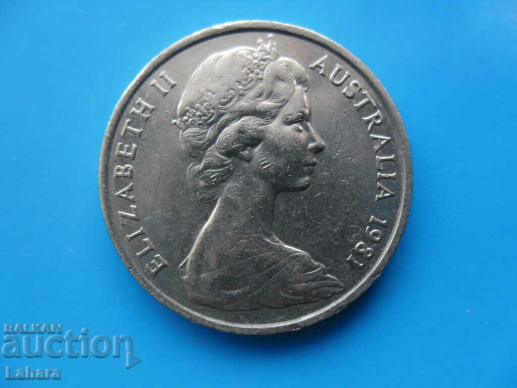 20 цента 1981 г. Австралия с цена € 0.46 | 0.90 лв. 20 цента 1981 г. Австралия с цена € 0.46 | 0.90 лв.