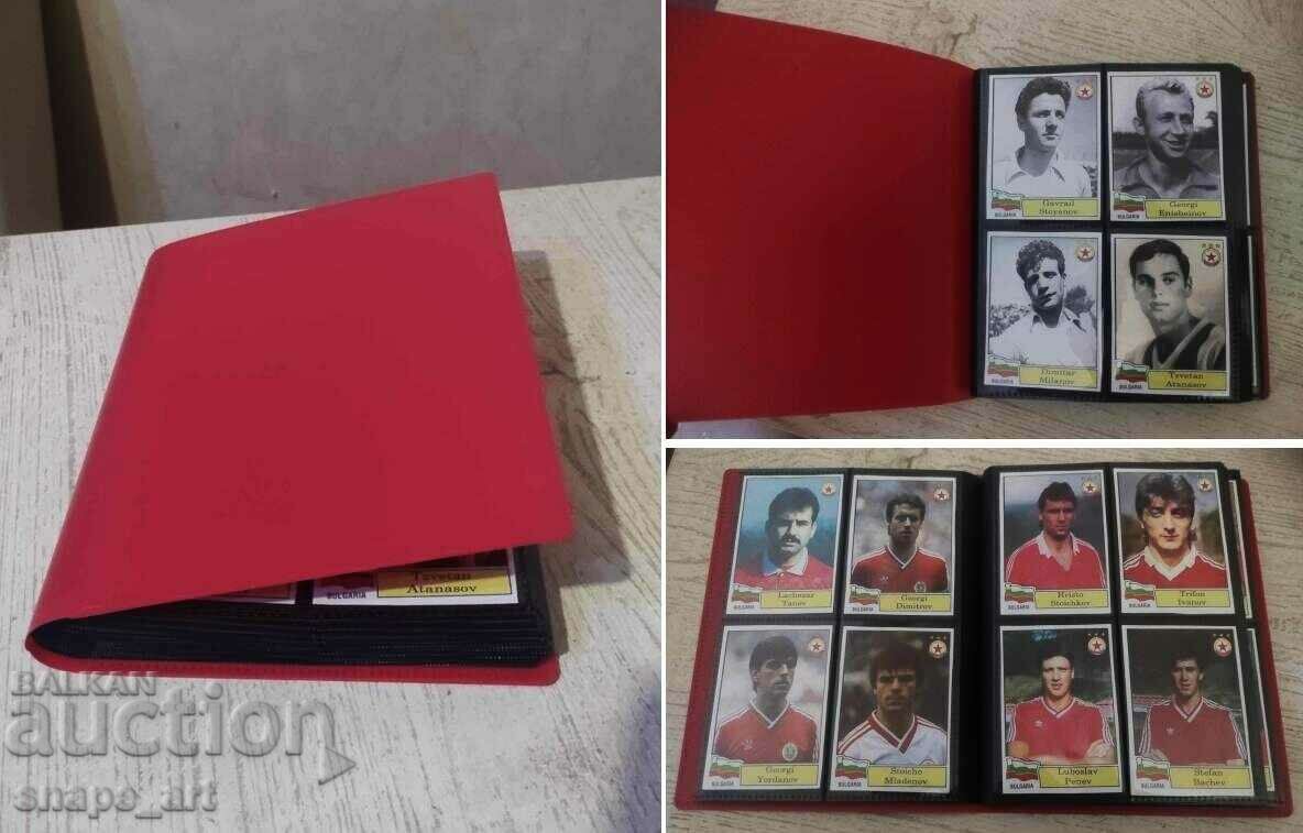 For collectors: Album with 160 cards of CSKA