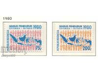 1980. Indonezia. Recensământul Populației.