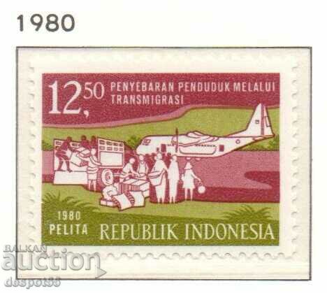 1980. Indonezia. Imigrația indoneziană.