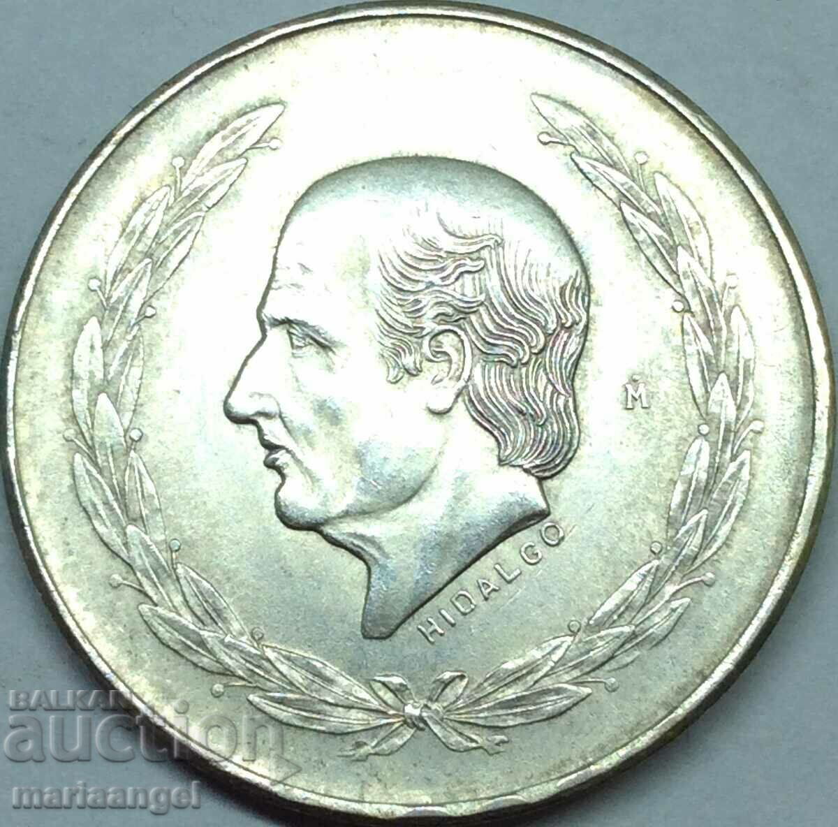 Мексико 5 песос 1953 27,72г  сребро
