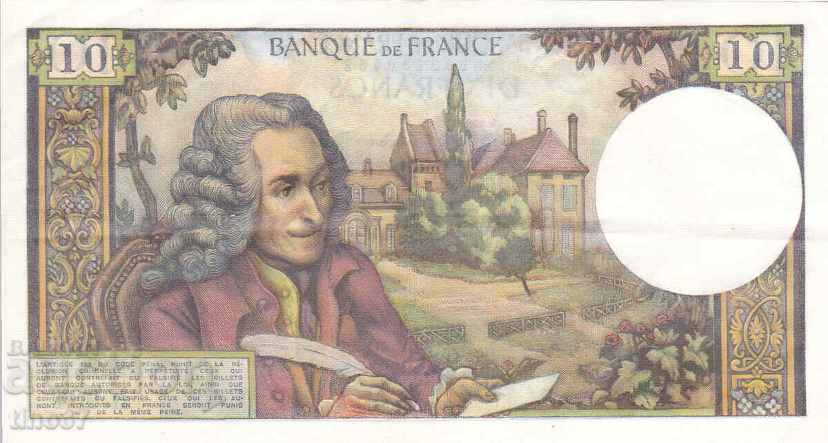 Auction tino37- FRANCE - 10 FRANC - 1973 - XF Auction tino37- FRANCE - 10 FRANC - 1973 - XF
