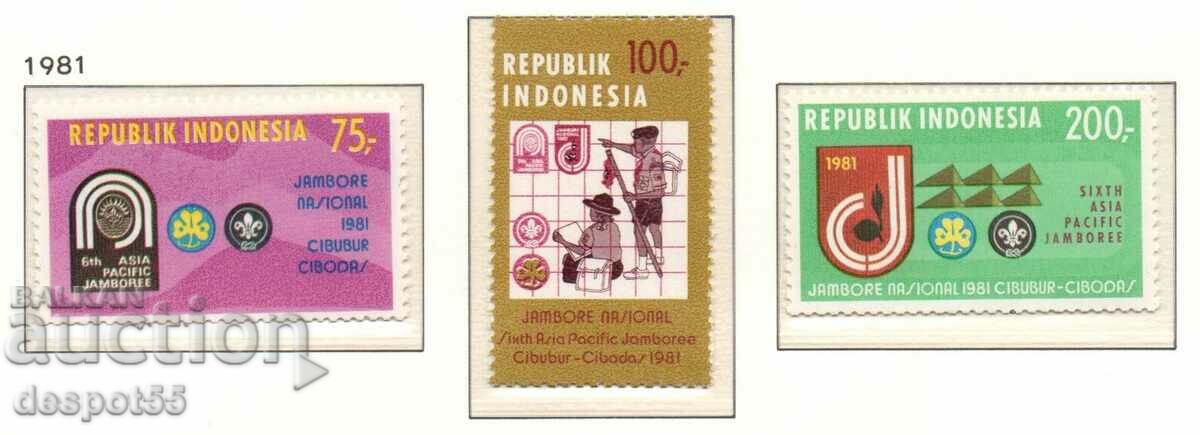 1981 Indonezia. Al 6-lea Jamboree Scout Asia-Pacific