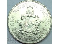 1 crown 1964 Bermuda Elizabeth II UNC 22.53g silver
