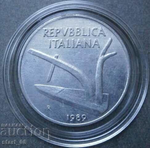 10 lire sterline 1989