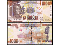 ❤️ ⭐ Guineea 2018 1000 franci UNC nou ⭐ ❤️