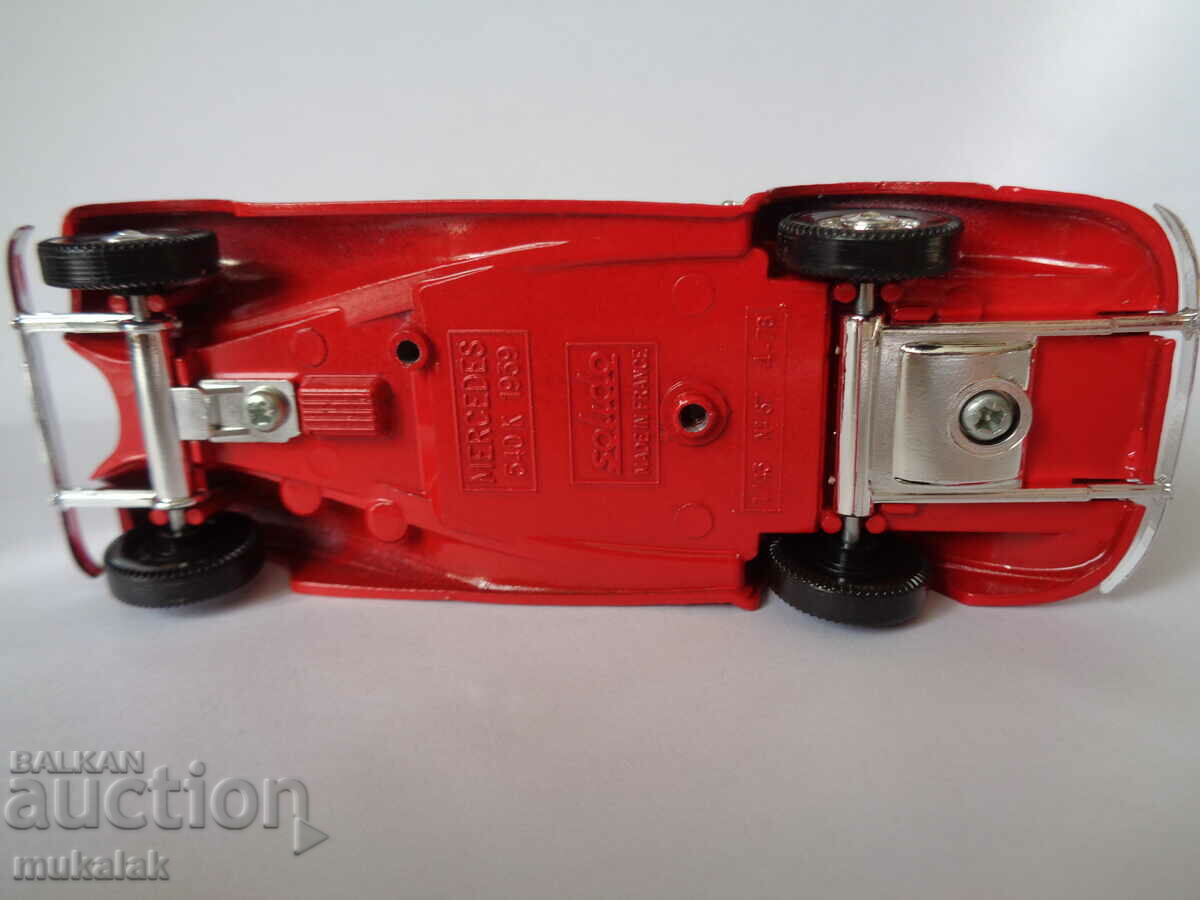 SOLIDO 1:43 MERCEDES 540 K 1939 RETRO MODEL TROLLEY TOY - 7 SOLIDO 1:43 MERCEDES 540 K 1939 RETRO MODEL TROLLEY TOY - 7