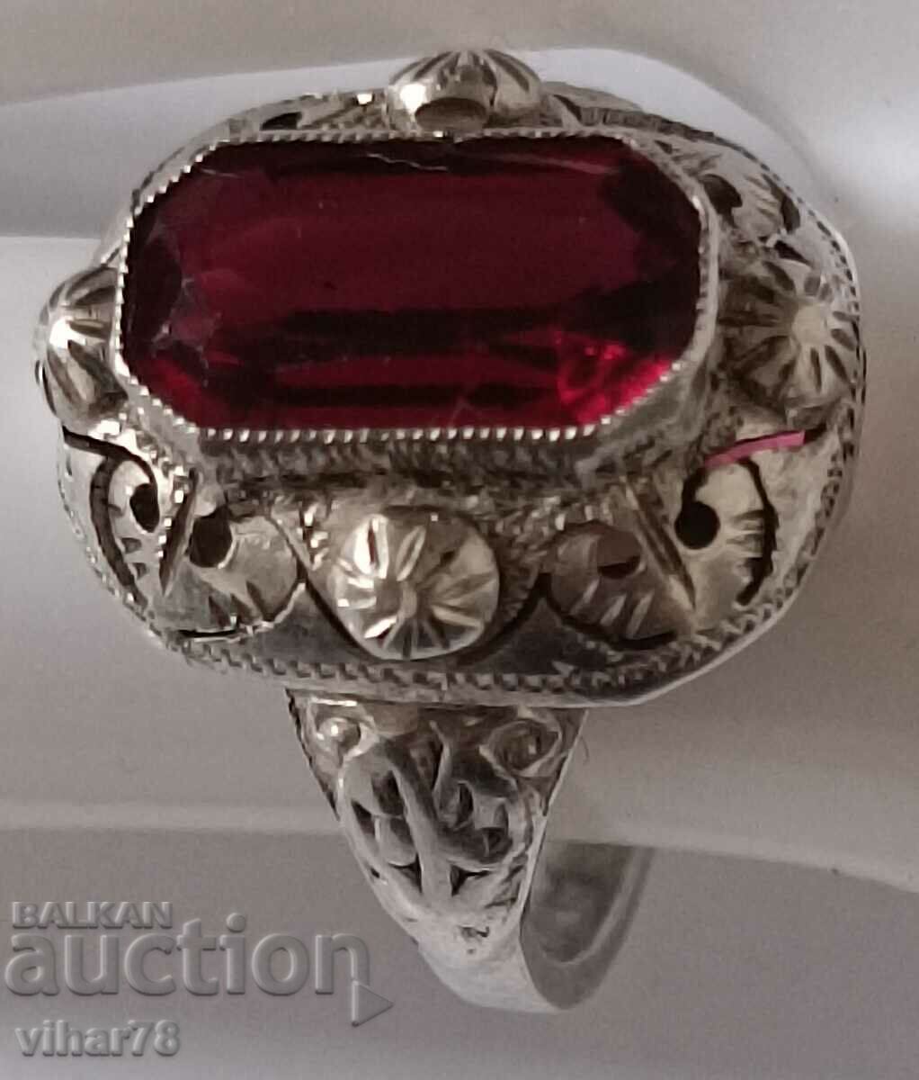 Auction An old silver ring Auction An old silver ring