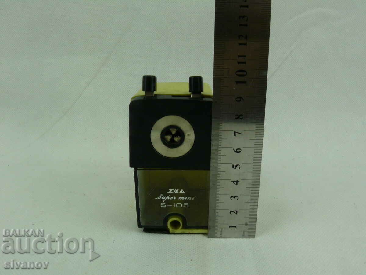 Interesting old mechanical pencil sharpener ELM S-105 #2313 - 5 Interesting old mechanical pencil sharpener ELM S-105 #2313 - 5