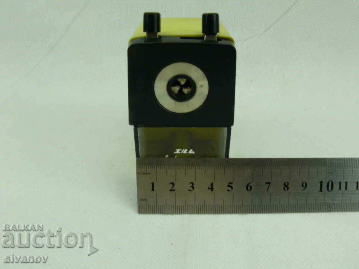 Interesting old mechanical pencil sharpener ELM S-105 #2313 - 6 Interesting old mechanical pencil sharpener ELM S-105 #2313 - 6