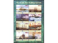 Clean stamps in small sheet Ships Sailboats 2010 from Somalia