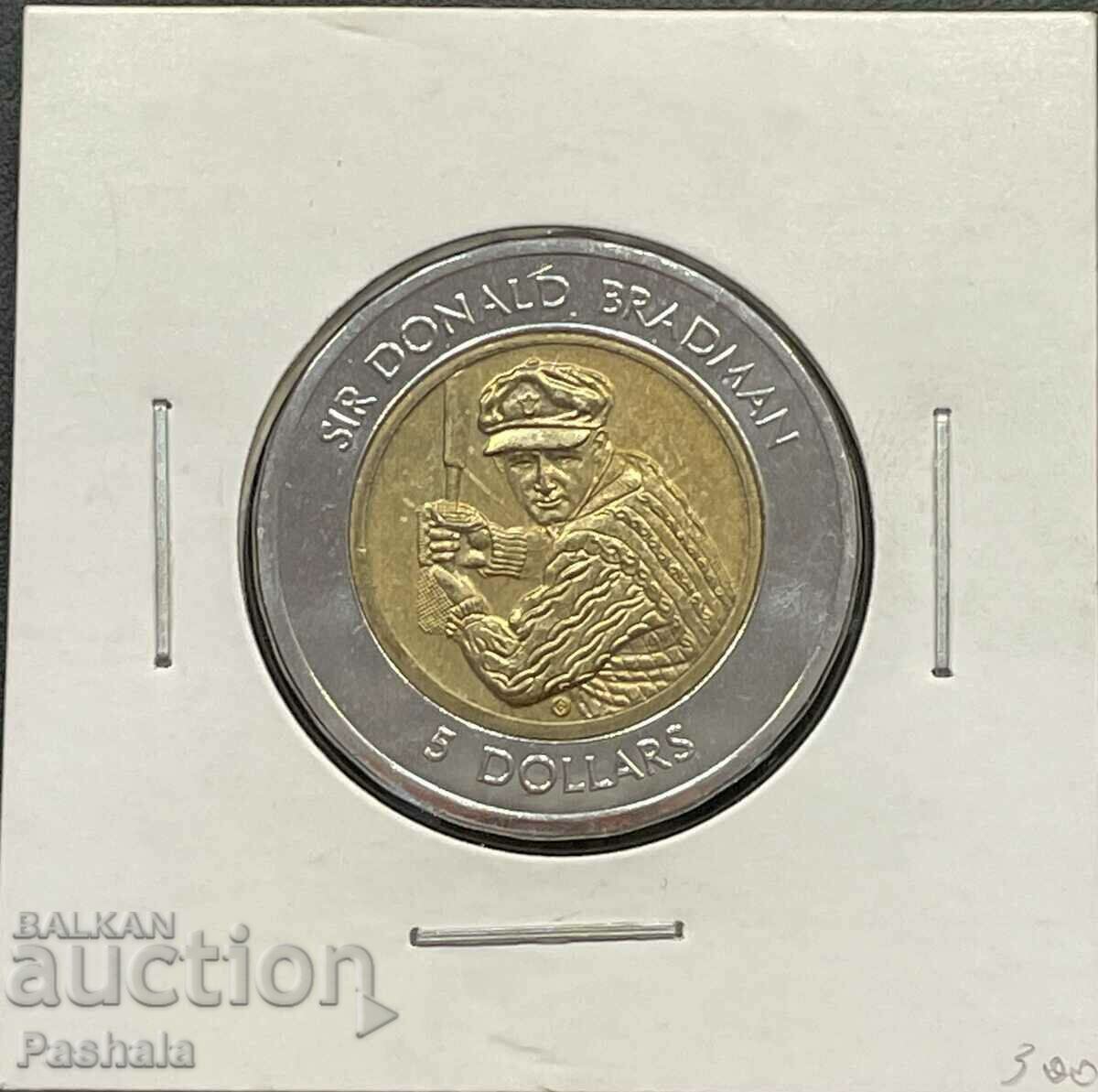 Австралия 5 долара 1996 г.