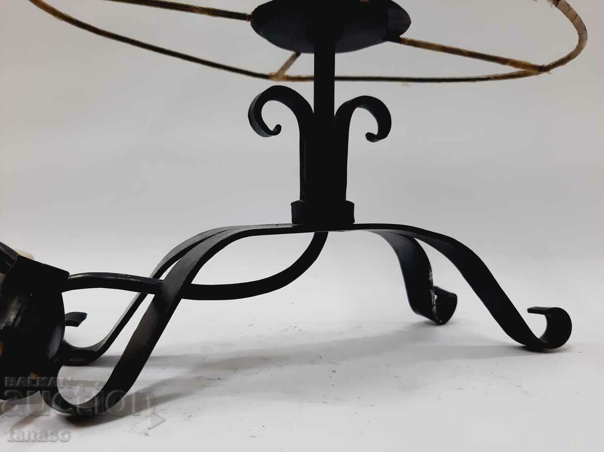 Old wrought iron table lamp(4.3) - 5