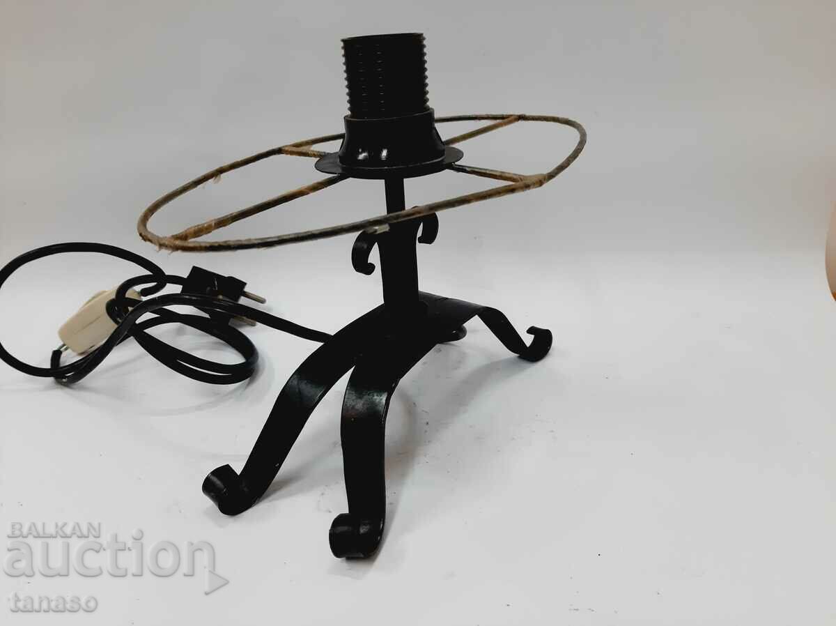 Old wrought iron table lamp(4.3) - 7