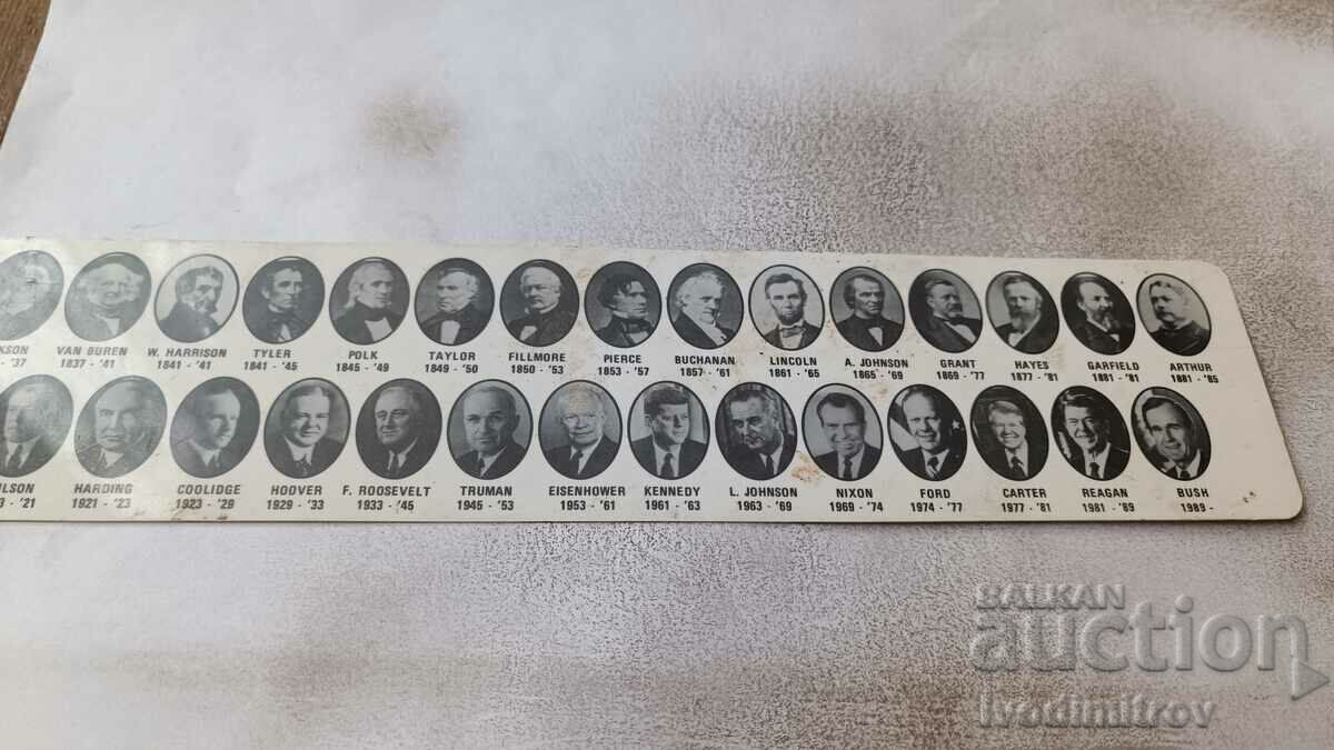 Auction  Line American presidents until 1994