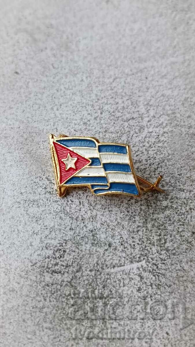 Значка Флаг на Куба