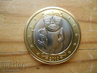 1 δολάριο 2010 - Νήσοι Κουκ (διμεταλλικό)
