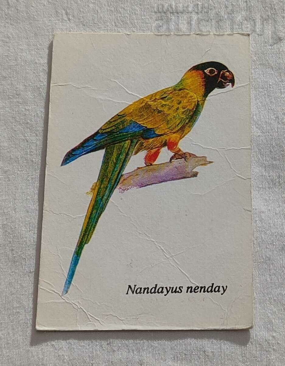 PAPROT NANDAYUS NENDAY SBH CALENDAR 1989