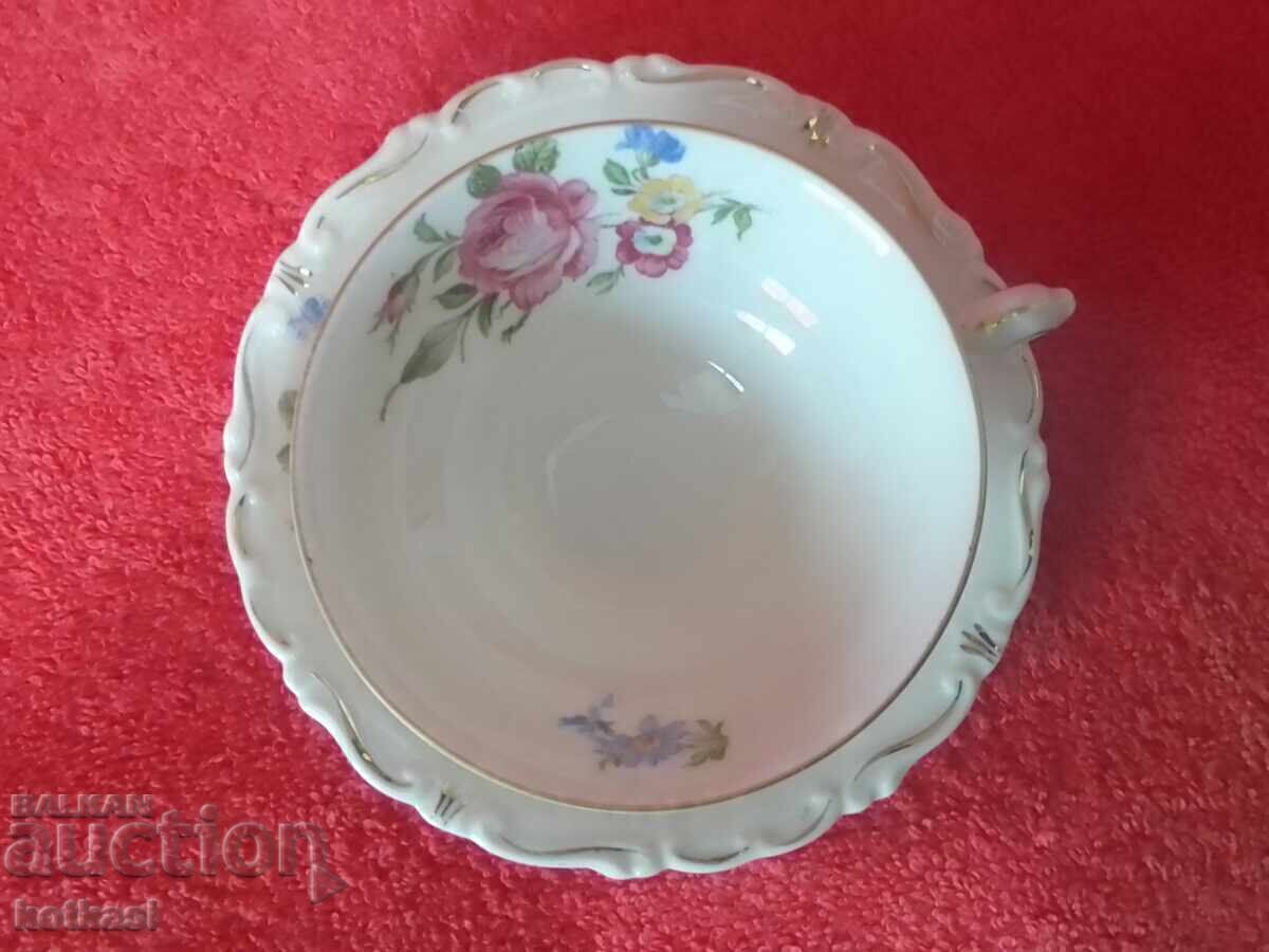 Old porcelain set cup plate gilding ALKA KUNST collection - 7 Old porcelain set cup plate gilding ALKA KUNST collection - 7